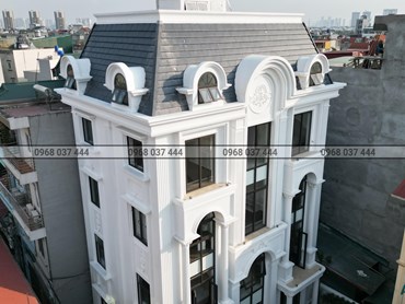 Dự án biệt thự tân cổ điển 4 tầng của chú Sinh - Hòe Thị
