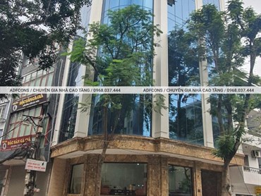 Toàn cảnh dự án tòa nhà văn phòng chú Thịnh – Thái Hà