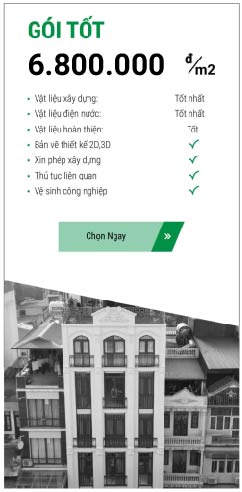 Báo giá Xây nhà trọn gói 2026 - Gói tốt